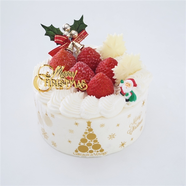 ２２＜ガトー・ド・ボワイヤージュ＞Xmas国産苺のショートケーキ 12月24日(水)お渡し