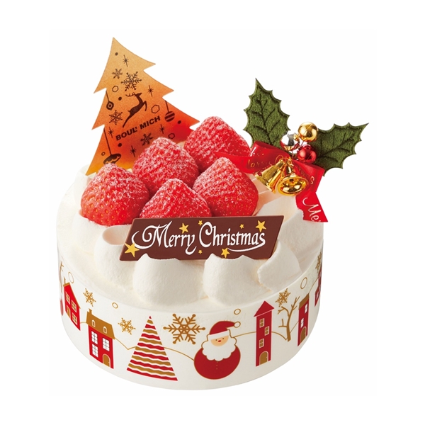 19＜ブールミッシュ＞クリスマス　苺ショートケーキ４号 12月25日(金)お渡し