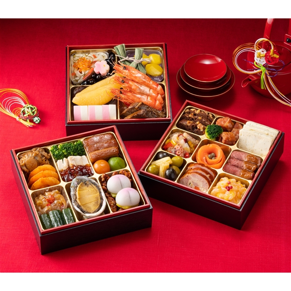 ２０【12月30日（土）配達指定】＜横浜ロイヤルパークホテル＞和洋中おせち三段重