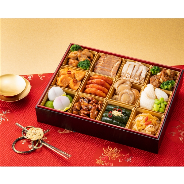６５【12月30日（土）配達指定】＜赤坂璃宮＞中華おせち一段重