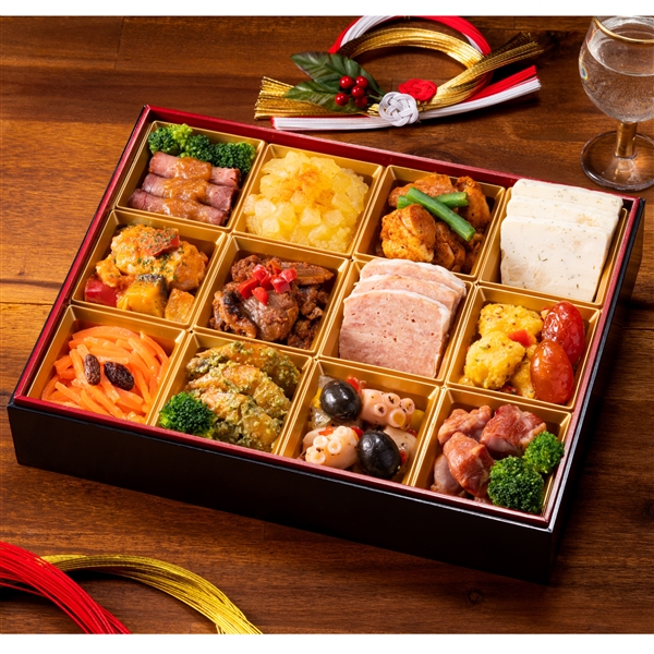 ７５【12月30日（土）配達指定】＜函館　五島軒＞洋風おせち一段重