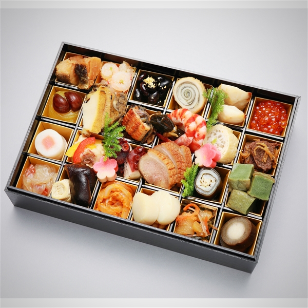 １０４【12月30日（土）配達指定】＜京料理　熊魚菴たん熊北店＞和風おせち一段重