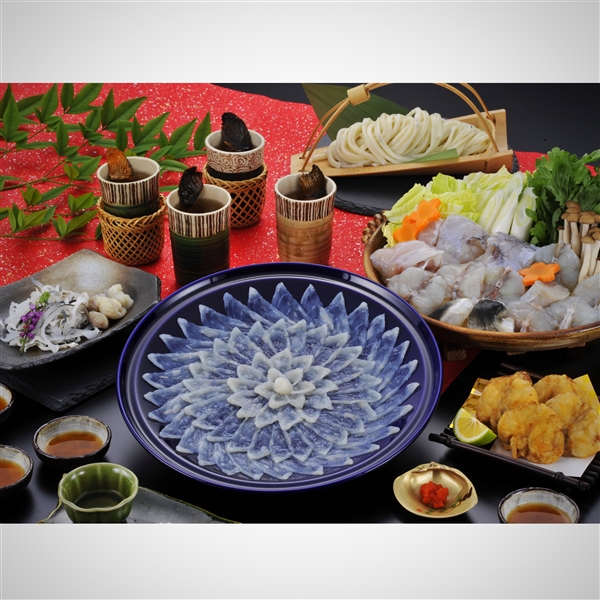 １２４【12月30日（土）配達指定】＜ふく太郎＞ふく料理にぎわいフルコース