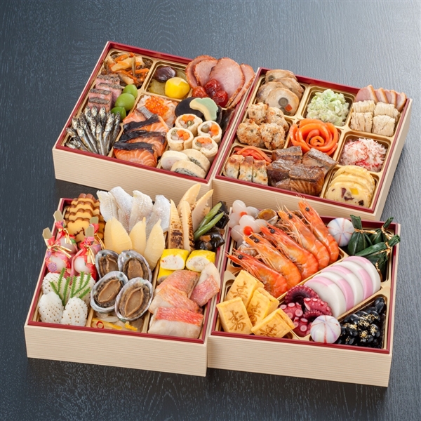 ８７＜味の菊一＞和洋おせち与段重