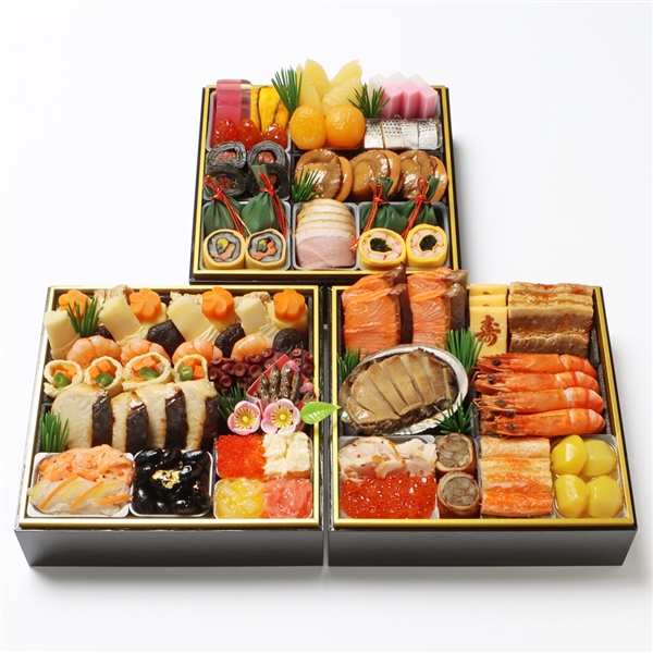 57＜京・料亭 わらびの里＞和風料亭おせち三段重