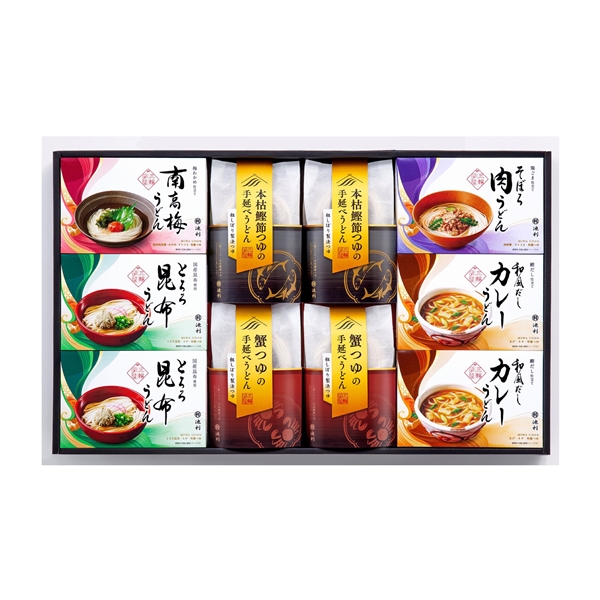 ＜池利＞具材で楽しむ手延三輪うどん詰合せ