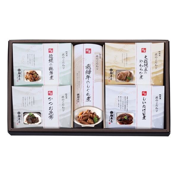 ＜鵜舞屋＞国産佃煮・惣菜詰合せ