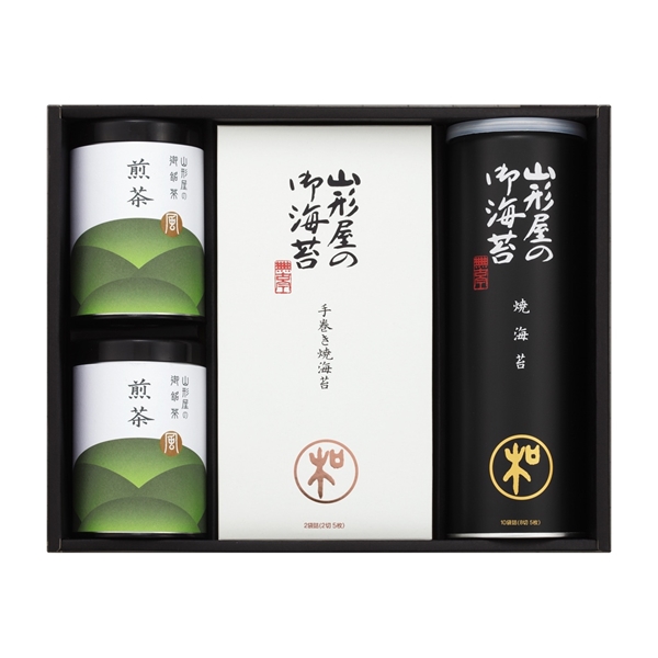 ＜山形屋海苔店＞海苔・お茶詰合せ