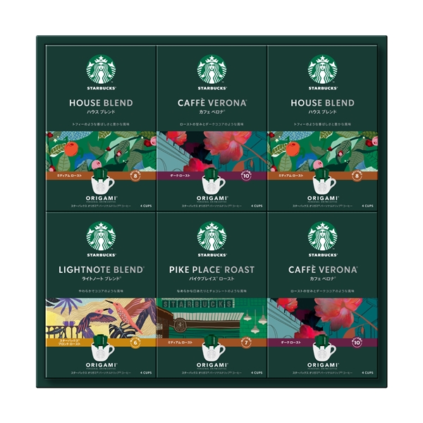 ＜スターバックスコーヒー＞スターバックス オリガミ(R) パーソナルドリップ(R) コーヒーギフト