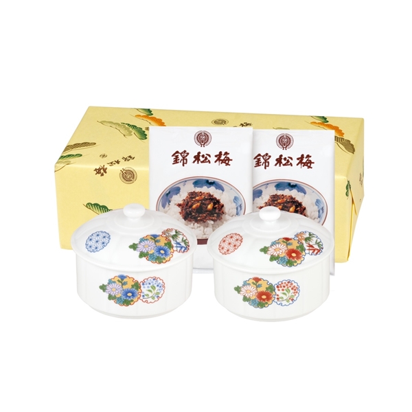 ＜錦松梅＞有田焼容器入（新柄）