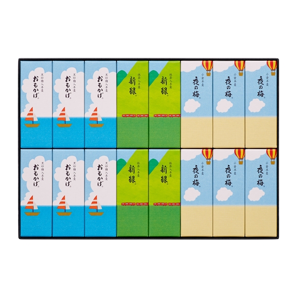 ＜とらや＞夏パッケージ小形羊羹　１６本入