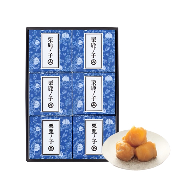 ＜小布施堂＞栗鹿ノ子ミニ ６個入