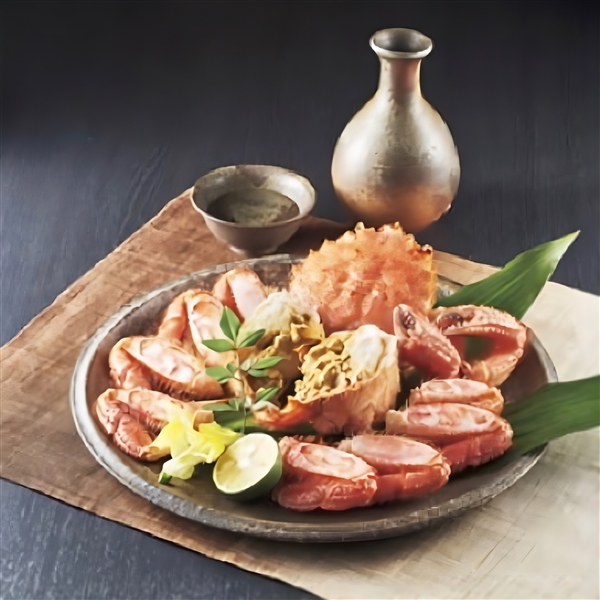 ＜ANA’s FRESH SELECTION　麗～うるわしコース～＞北海道産ボイル毛がに姿