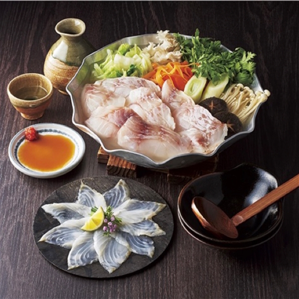 ＜ANA’s FRESH SELECTION　輝～かがやきコース～＞＜活魚黒門＞天然くえ鍋セット