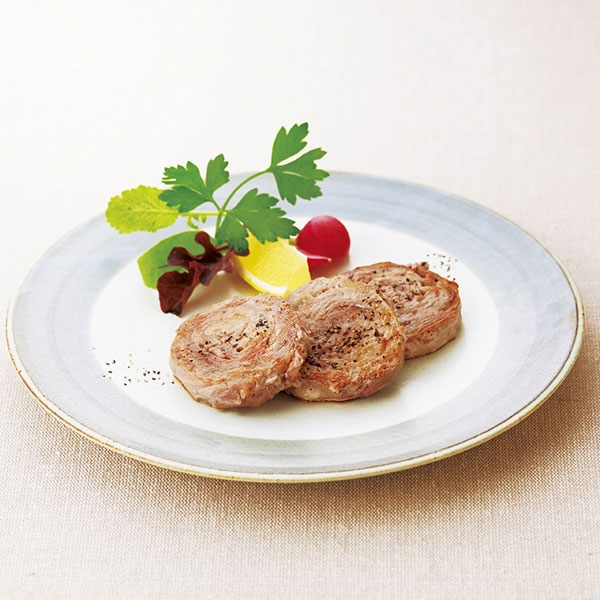 ＜ANA’s FRESH SELECTION　彩～いろどりコース～＞黒豚ロールステーキ（成型肉）