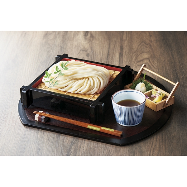 ＜ANA’s FRESH SELECTION　彩～いろどりコース～＞包丁切りさぬき半生うどん