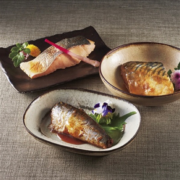 ＜ANA’s FRESH SELECTION　粋～いきコース～＞＜海商のやわらかシリーズ＞煮魚・焼魚セット