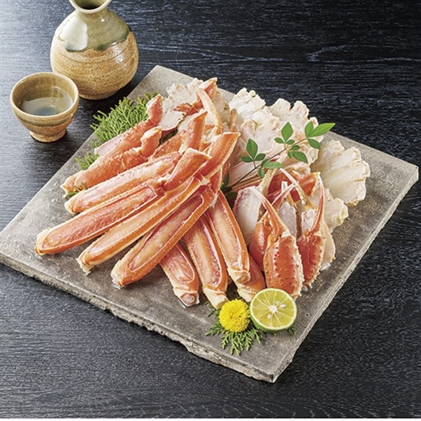 ＜ANA’s FRESH SELECTION　粋～いきコース～＞ゆでずわい蟹脚(カット済み)700g