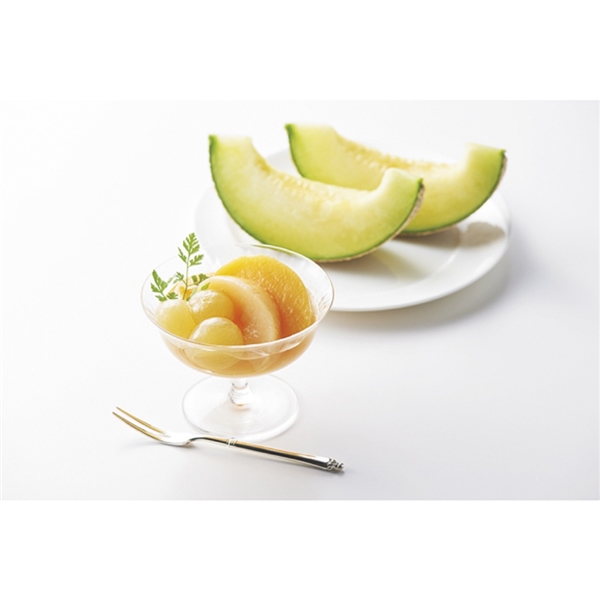 ＜ANA’s FRESH SELECTION　輝～かがやきコース～＞メロン・フルーツ瓶詰め