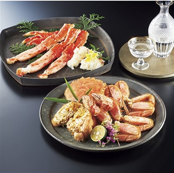 ＜ANA’s FRESH SELECTION　輝～かがやきコース～＞たらば・毛蟹食べ比べ