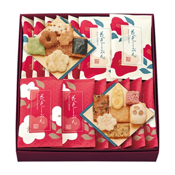 ＜中央軒煎餅＞花色しおん　冬