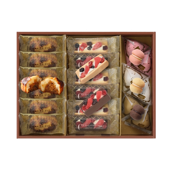 ＜シーキューブ＞フルッタアソート 18個入