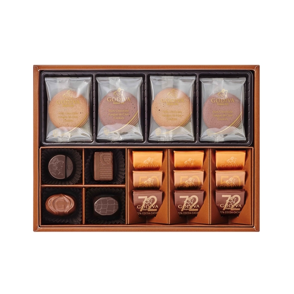 ＜ゴディバ＞チョコレート＆クッキー アソートメント