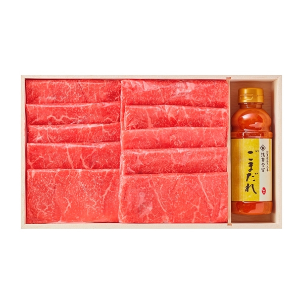 ＜浅草今半＞黒毛和牛しゃぶしゃぶ用セット