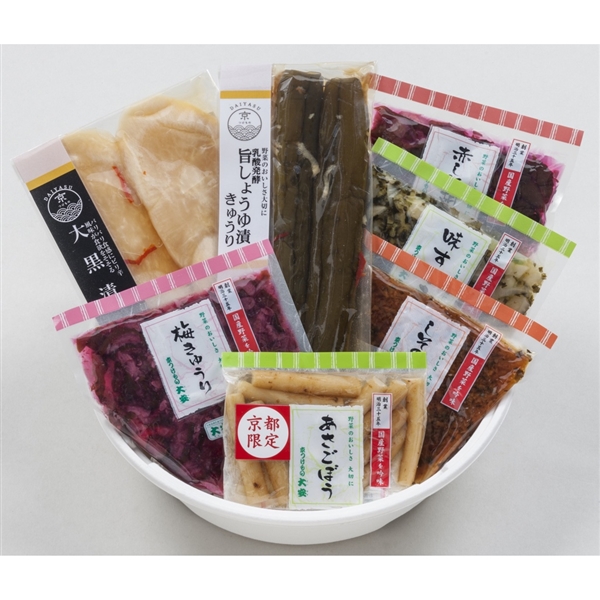 ＜京つけもの大安＞京つけもの詰合せ