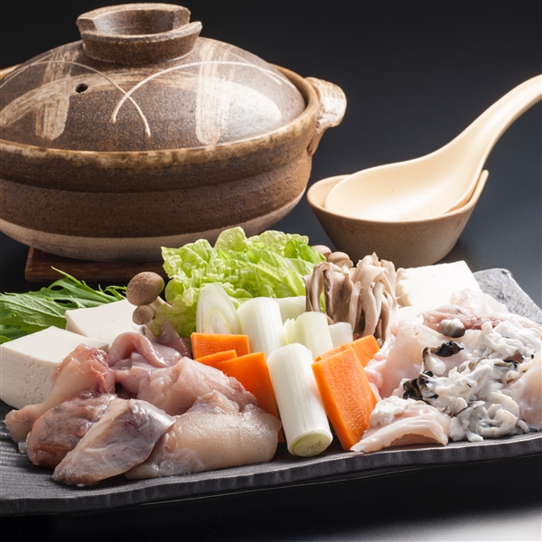 ＜飛勘水産＞×＜トキタ＞あんこう鍋とらふぐ鍋セット