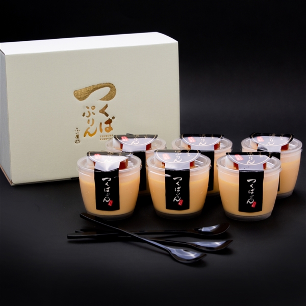 <つくばぷりん>ゴールドぷりん 6個入