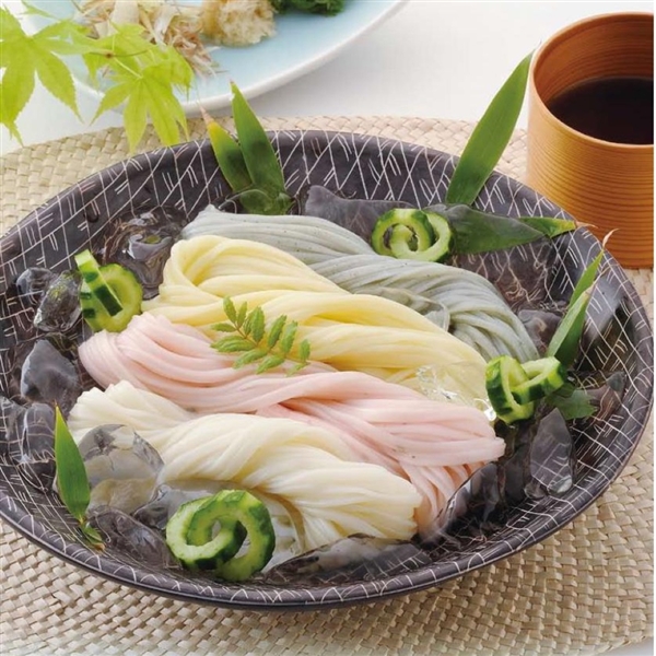 ＜やない製麺＞みちのく「七夕彩」