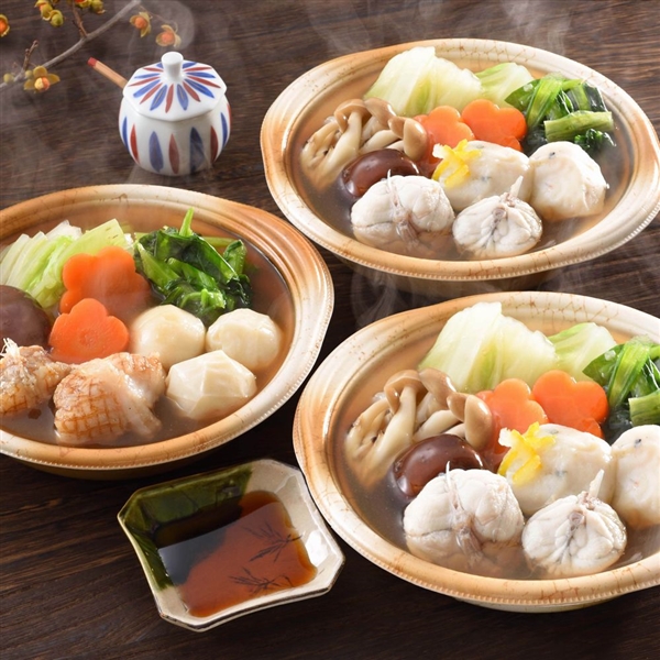 ＜関とら本店＞レンジで簡単　個食鍋2種3個セット