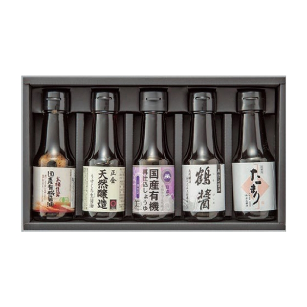 ＜職人醤油＞職人仕立ての醤油たち　しかも木桶仕込み５本セット