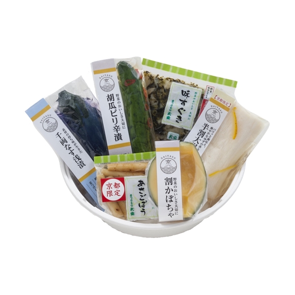 ＜京つけもの大安＞京の味わい