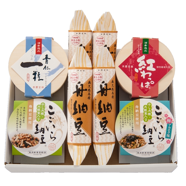＜丸真食品＞舟納豆詰合せ
