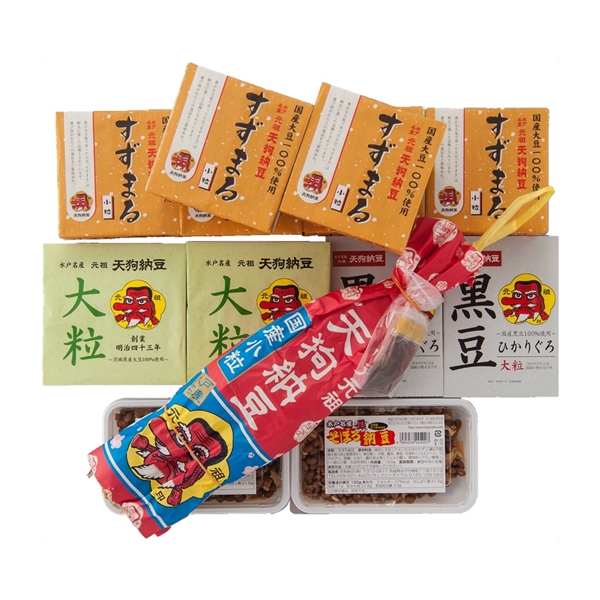 ＜天狗納豆＞わら納豆パック納豆詰合せ