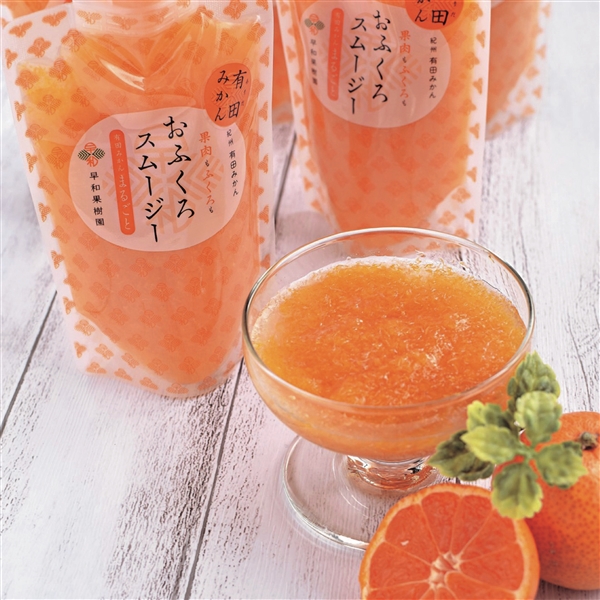 ＜早和果樹園＞おふくろスムージー有田みかん10本セット
