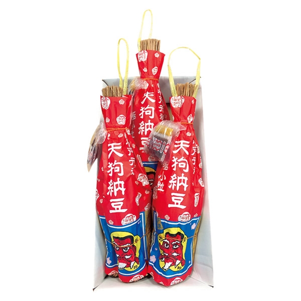 ＜天狗納豆＞極小粒わら納豆３本入り３把
