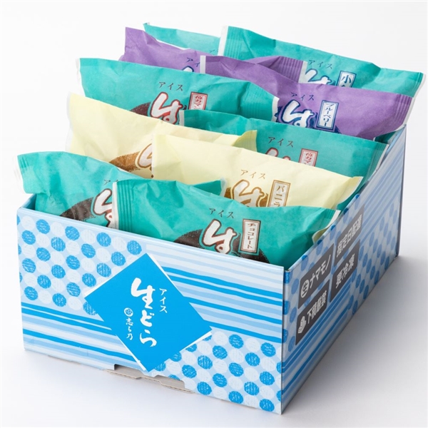 ＜志ち乃＞アイス生どら詰合せ（10個入）