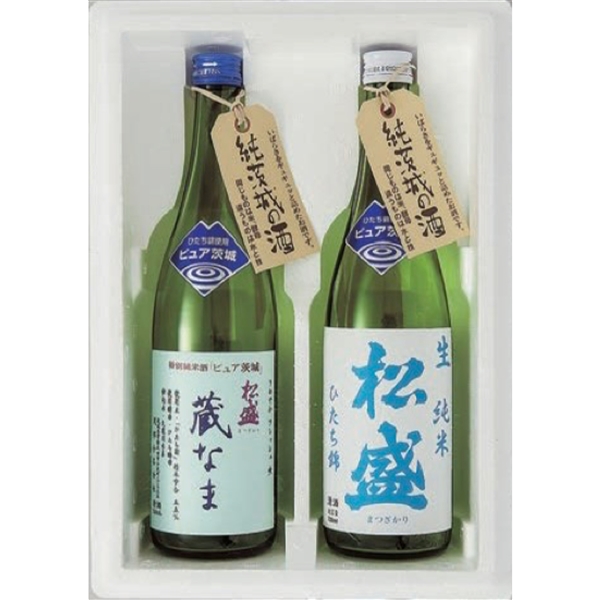 ＜岡部酒造＞松盛ピュア茨城なま生セット