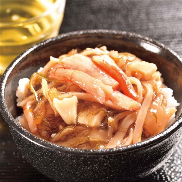 北海道 海鮮松前漬丼の具