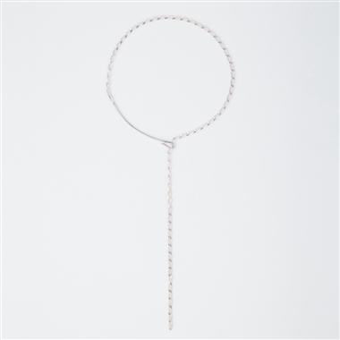 ＜PREEK＞YU-KIN HOOK CHAIN LARIAT NECKLACE 55