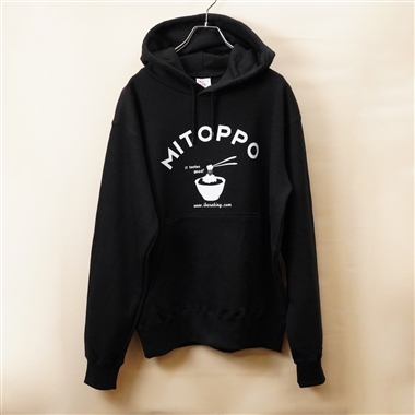 【京成百貨店限定販売】＜茨城王＞＜みとっぽ＞パーカー　黒　Mサイズ