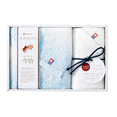 ＜watairo＞今治タオルギフトF①W①