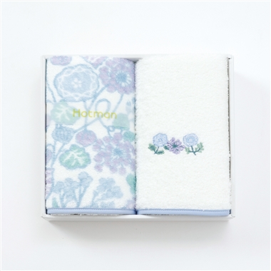 ＜ホットマン＞クッカ フェイスタオル2枚セット