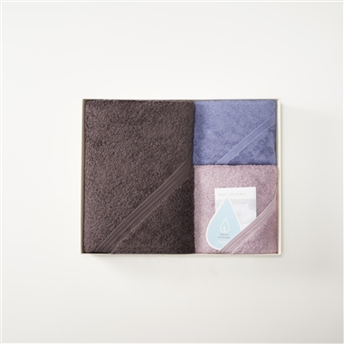 ＜ホットマン＞<1秒タオル>カラーバスタオルハンドタオルフェイスタオルセット