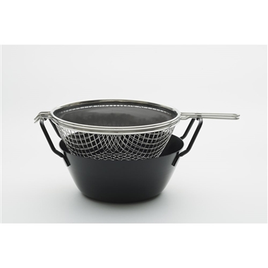 ＜ラバーゼ＞鉄揚げ鍋セット　22㎝