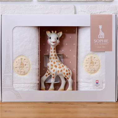 ＜ＫＰ＞「キリンのソフィー」の今治タオルコレクション　ソフィー＆タオルＢＯＸ