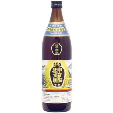 鹿児島県<長命ヘルシン酢醸造>神命酢(玄米黒酢3年熟成)